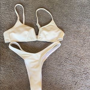 Kappa crew White V bikini